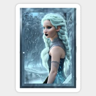 Veil of Winter - Elven Sela Sticker